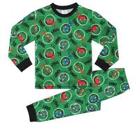 Teenage Mutant Ninja Turtles TMNT Set Pigiama a Maniche Lunghe per Bambini - 5-6 Anni: 116cm