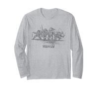 Teenage Mutant Ninja Turtles Tonal Group Maglia a Manica