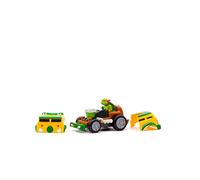TEENAGE MUTANT NINJA Turtles Toy, Raphael Shell Smashers, Light-Up Rev-Up Crash Vehicle con Action Smash & Reveal, Edizione Classica, per Bambini dai 5 anni e +