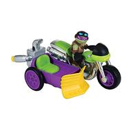 Teenage Mutant Ninja Turtles - Turtles Half-Shell Heroes Donatello con Moto