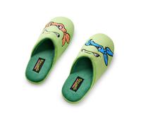 Teenage Mutant Ninja Turtles Verde Character Face Pantofole Mule Uomini