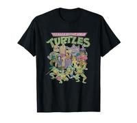Teenage Mutant Ninja Turtles Vintage Style Whole Crew Maglietta