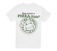 Teenage Mutant Ninja Turtles You Want A Pizza Me Maglietta Uomo (TV6761)
