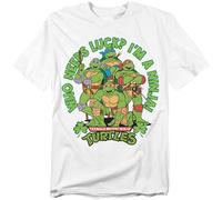 Teenage Mutant Ninja TurtlesSt. Patrick'S Day Who Needs Luck Maglietta (TV23081)