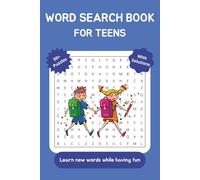Teenager Word Search Puzzle Book: Word Searches with Easy to Read Print about Teenager, Fun, Teens and More | 6x9 inches, 110 pages | 50+ Puzzles ... Gift for Vacations, Holidays and Free Times