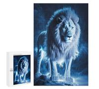 Teenagers 1000 pezzi puzzle Blue Lion Majesty -1 puzzle per adulti divertenti giochi perfetti regali di decorazione per amici e familiari 1000 pezzi