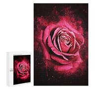 Teenagers 1000 pezzi puzzle Red Flowers puzzle per adulti antistress giocattoli difficili sfida grande regalo per i giochi 1000 pezzi