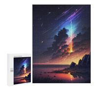 Teenagers 500 pezzi Puzzle Comet Falling Sunset Puzzle Per Adulti Anti Stress Giocattoli Difficile Sfida Grande Regalo Per Giochi 500 Pezzi