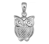 Teenie-Weenie SDH415J - Ciondolo a forma di gufo, in argento Sterling 925