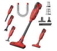 TEENO Aspirapolvere Senza Fili 2-in-1 - Aspirazione a Secco e Umido, Flusso d'Aria 1.83m³/min, 8 Accessori Inclusi, Batteria Rimovibile 20V, Leggero