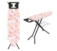 TEENO Asse Da Stiro Pieghevole 122 x 38 cm(Rosa)