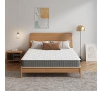 TEENO Materasso 140x190x22 cm, Doppia Faccia, Materasso matrimoniale ergonomico a 7 zone di media rigidità 140 x 190, Sollievo Pressione e Traspirante, Ipoallergenico e Antiacaro