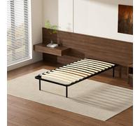 TEENO - Rete Letto Singolo 90x190cm, Altezza 29cm,Struttura Letto Singolo, Rete in Ferro, 1 * 18 doghe con 4 Piedi