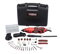 TEENO Strumento Multifunzione,Utensile Rotante con 80 Accessori, Mini Drill con Velocita' Variabile per Incidere, Tagliare, Trapanare ecc