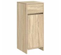 Teenpull Mobile da bagno in rovere Sonoma, 35 x 36,5 x 85 cm, compatto mobiletto sottolavabo con cassetti e molto spazio per il bagno e il bagno degli ospiti, salvaspazio e funzionale