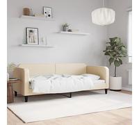 Teenpull Piumone 80 x 200 cm, divano letto imbottito con robusto telaio in metallo e struttura in legno massiccio, moderno letto imbottito per camera degli ospiti e soggiorno