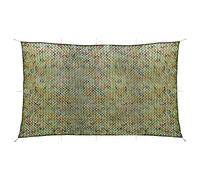 Teenpull Rete mimetica verde, 2 x 5 m, in 100% poliestere Oxford, impermeabile e resistente ai raggi UV, con custodia, telo mimetico leggero per esterni, campeggio, caccia, protezione dagli sguardi