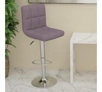 Teenpull Talpa Fabric Bar Set di Stools for Kitchen Counter, Swivel Regolabile Tall Dining Chairs with Backs