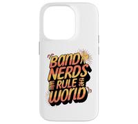 Teens Funny Band Nerd domineranno il mondo Cool Musical Nerd Custodia per iPhone 14 Pro