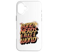 Teens Funny Band Nerd domineranno il mondo Cool Musical Nerd Custodia per iPhone 16 Plus