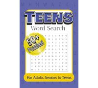 Teens Word Search Puzzle Book: Word Searches with Easy-to-Read Print About Music, Sports, Technology and More | 6 x 9 Inches | 110 Pages | 50+ Puzzles | Gift for Vacations, Holidays and Any Time!