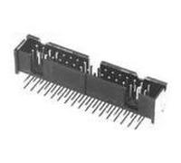 Teensy TE Connectivity AMP-Latch - Presa per circuiti stampati 90°, 20 poli/2 file, griglia 2,54 mm, connettore per saldatura, 1 A x 1 pezzo