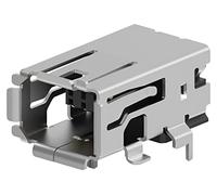 Teensy TE Connectivity - Connettore mini I/O femmina, montaggio superficiale, angolo retto x 1 pezzo