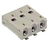 Teensy TE Connectivity - Presa per circuiti stampati dritta, 3 poli/1 fila, griglia 4 mm x 10 pezzi