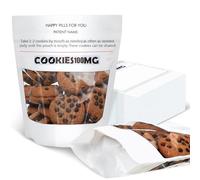 Teenyyou 50 sacchetti regalo per l'apprezzamento dell'infermiera, per biscotti, caramelle e dolcetti, per uso medico, sacchetti per ringraziamento, infermieri, forniture per feste, 20 x 16,5 x 6,5 cm