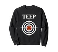 Teep, Bersaglio Bullseye, Muay Thai, Kick Boxing, MMA, Fighter Gym Felpa
