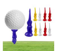 Tees Da Golf Per Allenamento - 10 Pezzi Utensili Putt Portatili - Tees Da Campo Da Golf Divertenti - Per Pratica Swing Rod Concorso Interni Esterno Uomini Donne