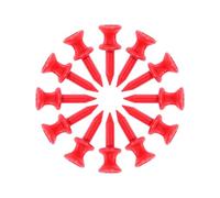 Tees de Golf Portables - Set di 10 tees da golf in plastica con fermata, per allenamento | Tes de léger et pour un jeu costant, ideali pour les golfisters attenti à améliorer
