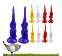 Tees Di Golf All'ingrosso - 10 Pezzi Utensili Putt Portatili - Tees Da Golf Divertenti Sportivi | per Swing E Campo Prato Concorso Interni Esterno Uomini Donne E