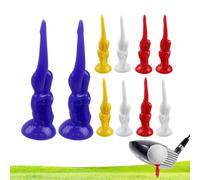 Tees Golf per Allenamento - 10 Pezzi Utensili Putt Portatili | Tees per Putting Green | per Swing Campo Prato Concorso Pratica Interni Esterno Uomini Donne