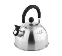 Teesa Bollitore in acciaio inossidabile con fischio da 1,8 L a induzione a gas TSA0153