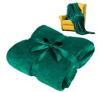 Teesa Coperta in pile 200x220 cm Verde TSA8902-2