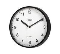 Teesa Orologio da parete analogico universale 20 cm TSA0038B Nero
