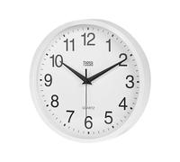 Teesa Orologio da parete analogico universale 25 cm TSA0037 bianco