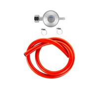 Teesa Riduttore di Gas per bombole (Riduttore+Tubo + Fascette) TSA0094