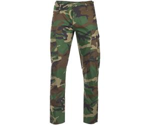 Teesar US BDU Uomini Pantaloni Ripstop SlimFit Militare Uniforme Woodland Camo