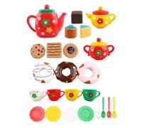 Teeservice Spielzeug | 24 Tlg Nachmittagstee Set | Prinzessin Küche