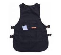 TEESONG Grembiule da Cuoco Grembiuli for Uomo e Donna, Tute da ristorazione, Negozi di tè al Latte, Caffetterie, Dolci, Gilet in Stile Giapponese, Grembiuli, Abiti da Lavoro Grembiuli da Uomo(B)