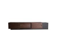 TEESONG Porta TV da Soggiorno 200cm Centro d'Intrattenimento Minimalista in Legno Massello per Soggiorno, Armadio Contenitore Moderno, Adatto ad Alberghi e Aziende Porta TV Con Contenitore