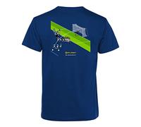 Teetaly Nap - BiancoNeri 1-0 - GolDisegnati (2XL, Blu)