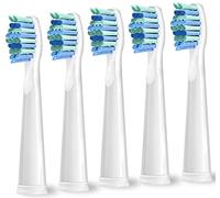 Teeteck Testine di Ricambio per Fairywill/SG, 5pc Testine per Fairywill 507/508/D7/D8/515/551/917 medio-morbide
