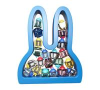 Teeth | Keepsake Box Lost Teeth Holder With Labels | Bunny Shape Growth Record Keepsake Tooth Storage Case Kids For Boys Girls Home School Birthday