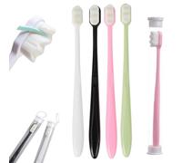 Teeth Toothbrush Nano Brush, Adult Soft Toothbrushes with 20000 Soft Bristles, Micro Fur Manual Tooth Brush for Protect Sensitive Gums
