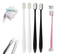 Teeth Toothbrush Nano Brush, Adult Soft Toothbrushes with 20000 Soft Bristles, Micro Fur Manual Tooth Brush for Protect Sensitive Gums