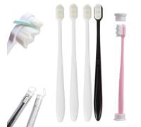 Teeth Toothbrush Nano Brush, Adult Soft Toothbrushes with 20000 Soft Bristles, Micro Fur Manual Tooth Brush for Protect Sensitive Gums