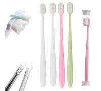 Teeth Toothbrush Nano Brush, Adult Soft Toothbrushes with 20000 Soft Bristles, Micro Fur Manual Tooth Brush for Protect Sensitive Gums